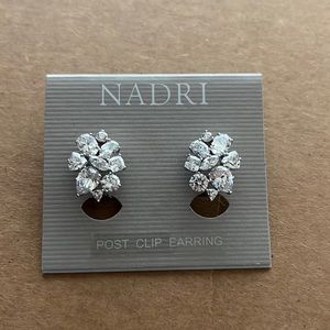 Nadri CZ earrings New